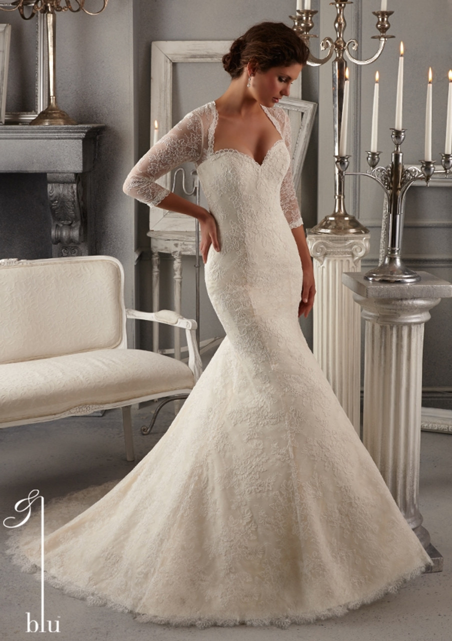 Blu By Mori Lee Wedding Dress 5275 on ...